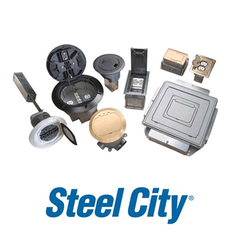 steel city wall box|steel city floor box covers.